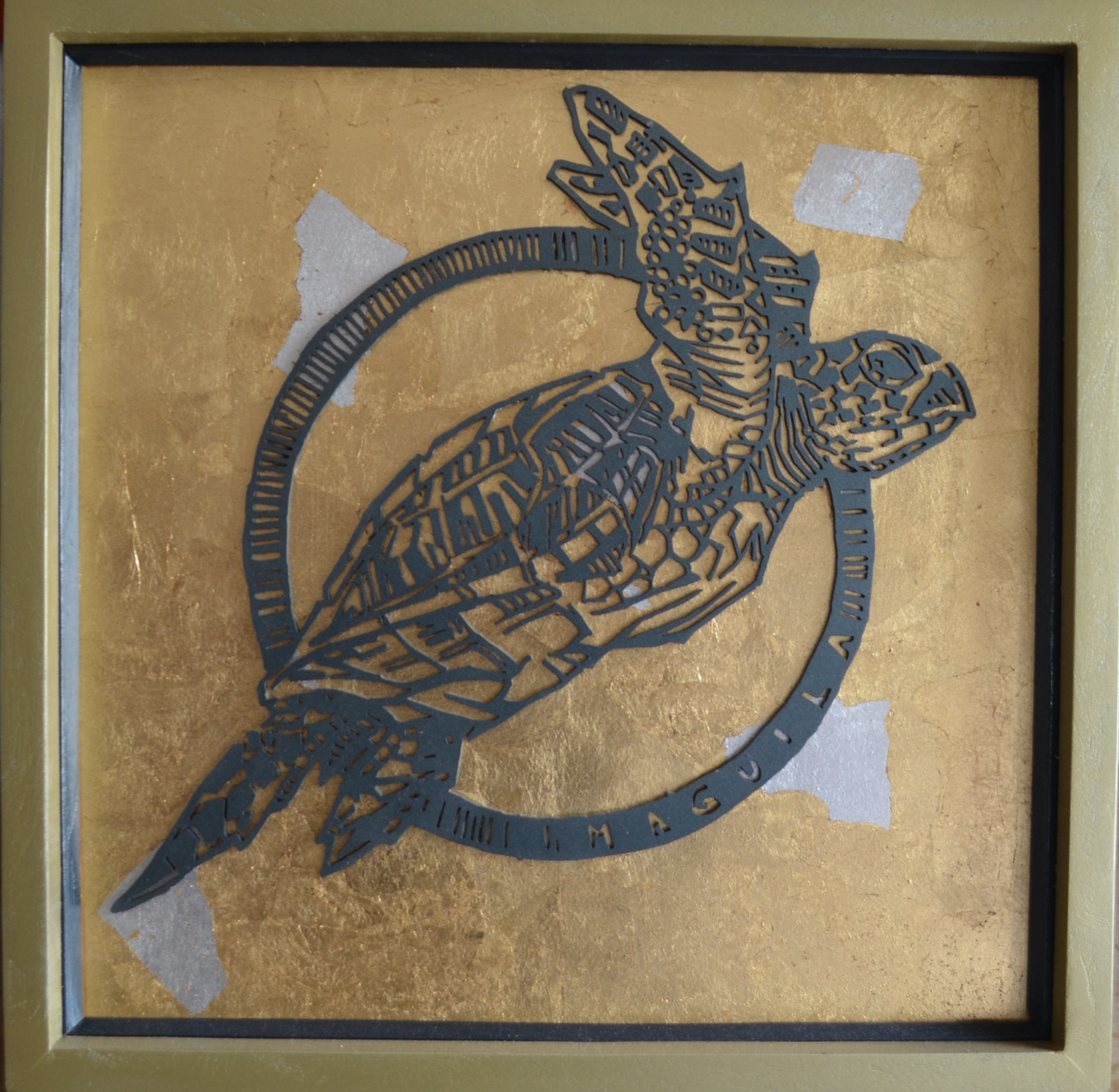 Carey II, work by Fernando M. Águila — object and bas-relief