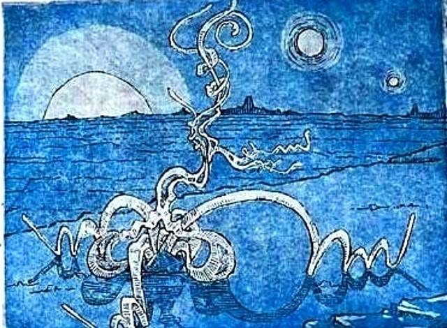 Eclosión en tatoine, work by Fernando M. Águila — mixed media