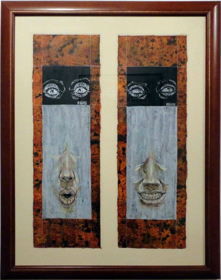 Facetas Ella, work by Fernando M. Águila — mixed media