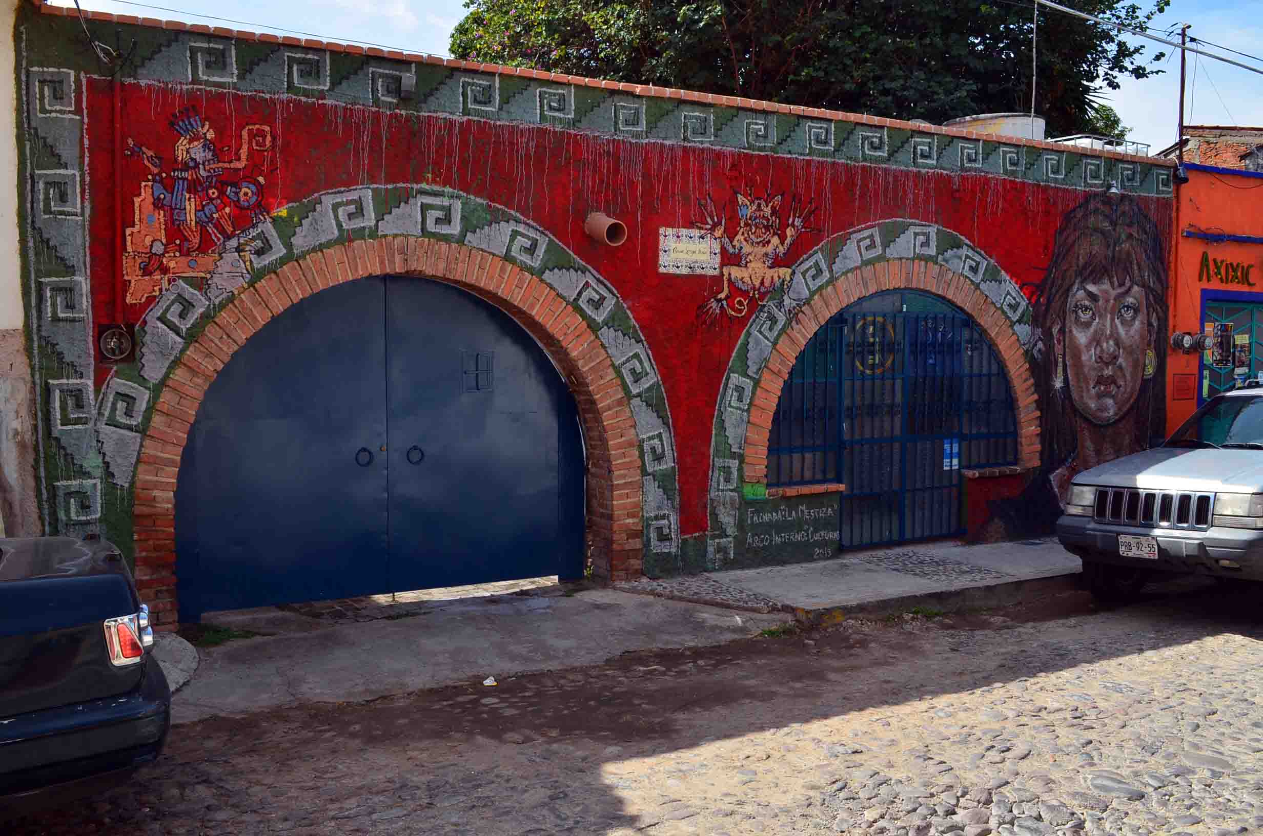 Fachada, work by Fernando M. Águila — mural, acrylic