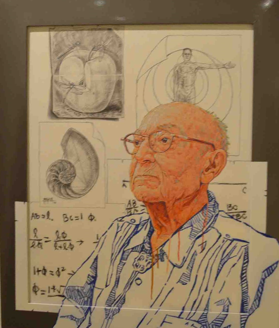 Jorge Mtz, work by Fernando M. Águila — pyroxylin on mdf